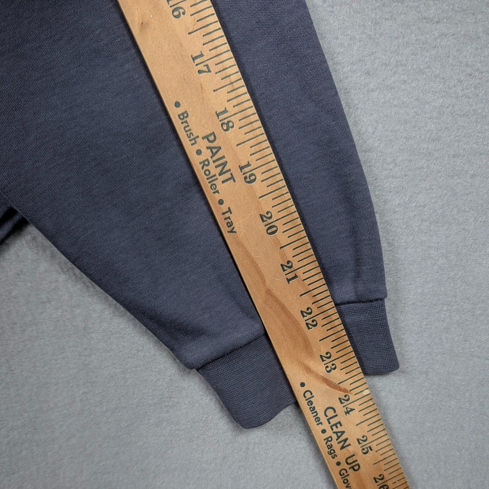 Vintage LL Bean Turtleneck Shirt Mens XL Blue Cotton Long Sleeve Mock USA Made - Picture 7 of 9